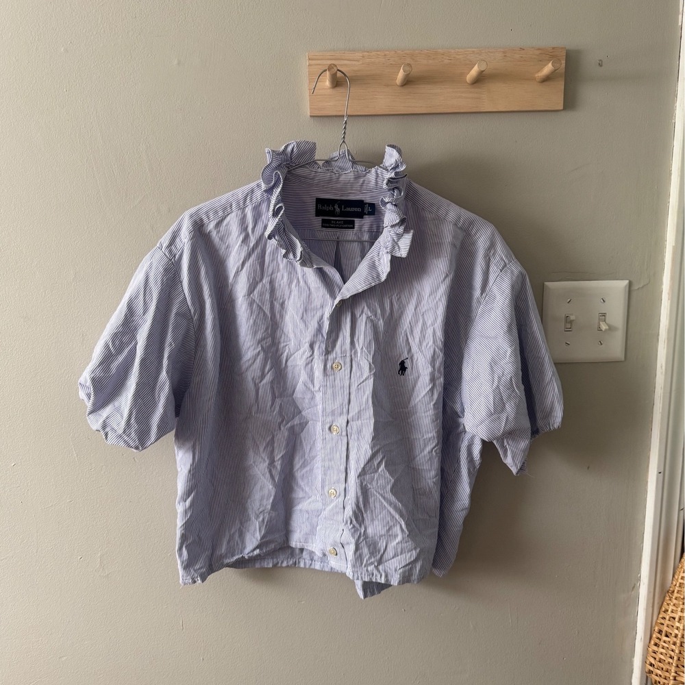 ralph lauren upcycled top
